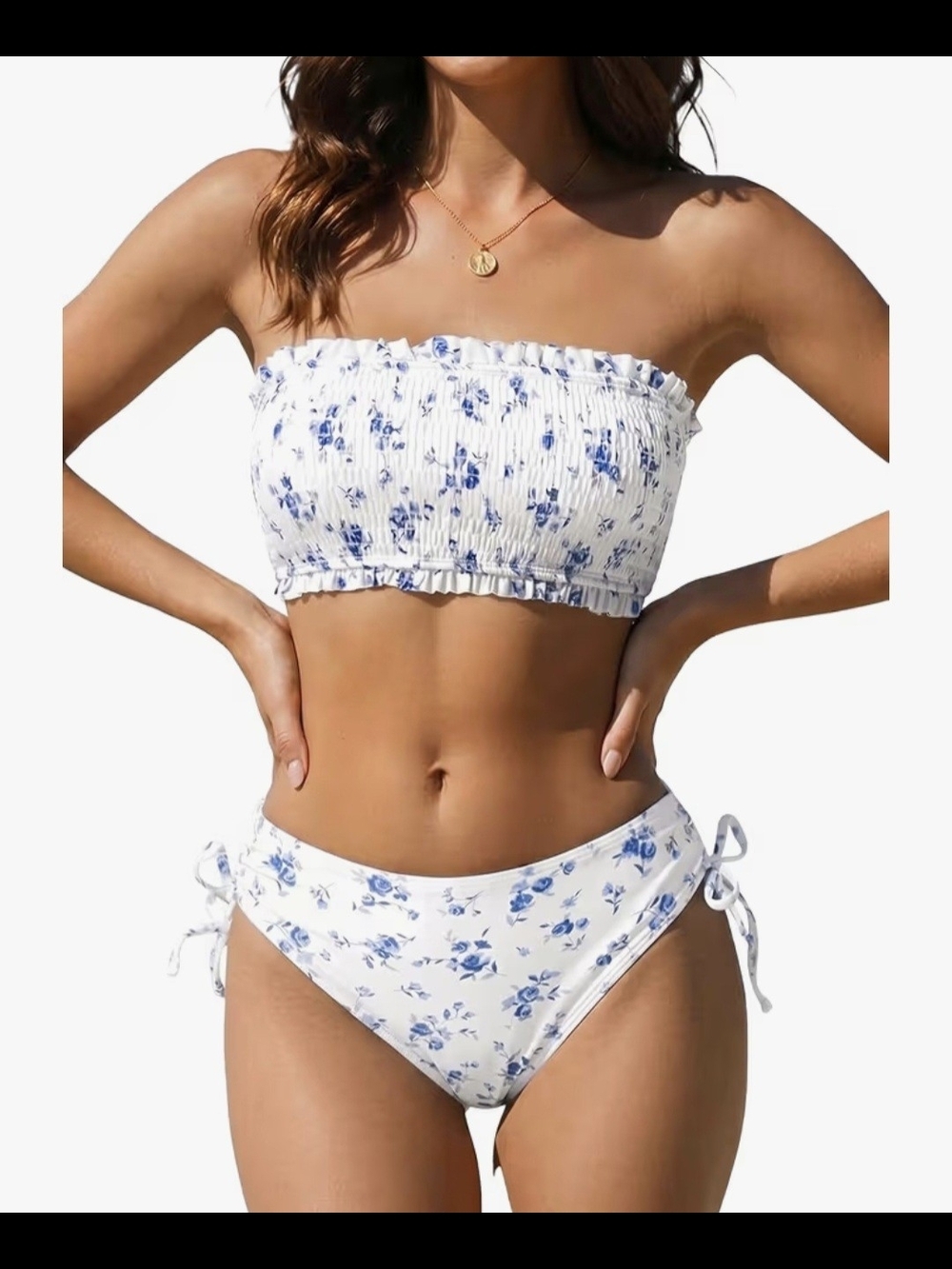 Tempt Me Bandeau Bikini Set #1408